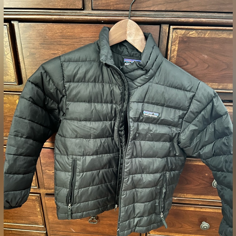 Patagonia Kids Black Puffer Jacket